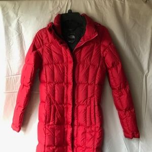 Northface Red Metropolis coat women's XS